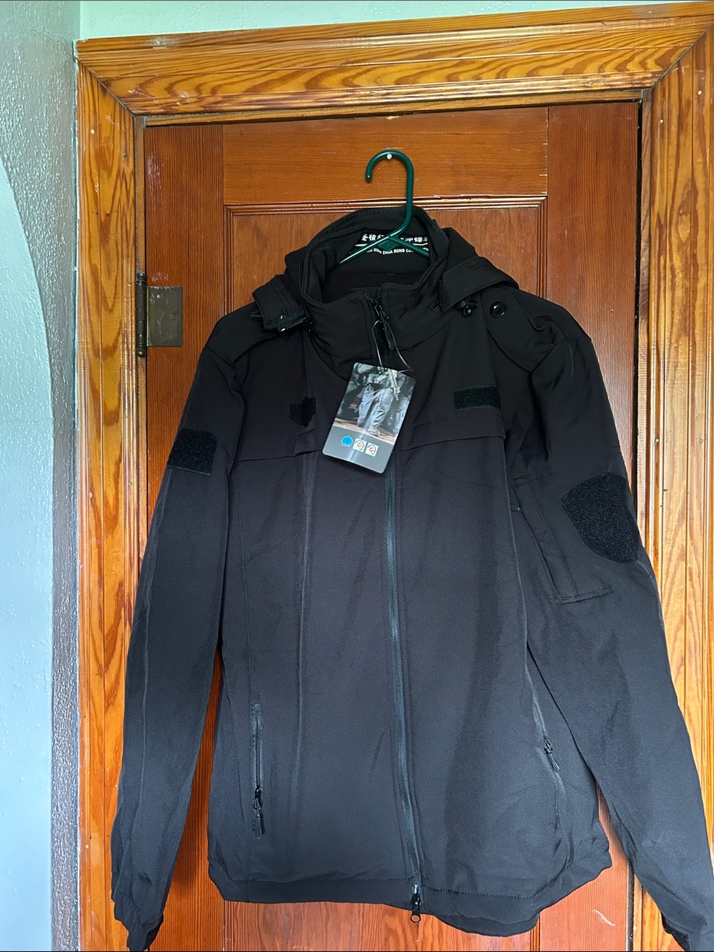 Black Tactical Softshell Field Jacket - Unbranded - Picture 1 of 4